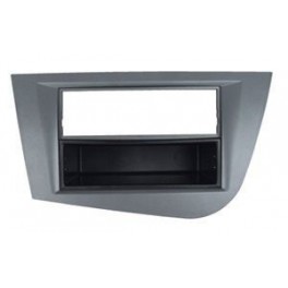 SUPPORT AUTORADIO SEAT LEON 2005- ARGENT