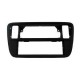 SUPPORT AUTORADIO SEAT Mii 2012- Noir mat RUBBER TOUCH