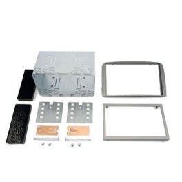 SUPPORT AUTORADIO 2 DIN ALFA 147 2000-2010 (Type 937) - ARGENT