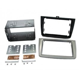 SUPPORT AUTORADIO 2 DIN ALFA MITO 2008- GRIS TITANIUM