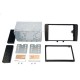 SUPPORT AUTORADIO 2 DIN AUDI A3 2003- NOIR