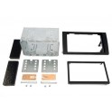 SUPPORT AUTORADIO 2 DIN AUDI A4 2002-2007 NOIR