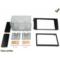 SUPPORT AUTORADIO 2 DIN AUDI A6 2001-2004 NOIR