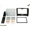 SUPPORT AUTORADIO 2 DIN AUDI TT 2007- NOIR