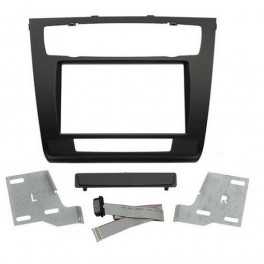 SUPPORT AUTORADIO 2 DIN BMW SERIE 1 03/2007- (E87) AVEC CLIMATISATION AUTO SANS I-DRIVE