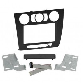 SUPPORT AUTORADIO 2 DIN BMW SERIE 1 2007- (E87) - AVEC CLIMATISATION MANUEL SANS I-DRIVE