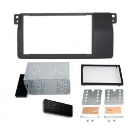 SUPPORT AUTORADIO 2 DIN BMW SERIE 3 1998-2006 (E46) GAUCHE encastrement H 102 L 182 