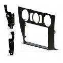 SUPPORT AUTORADIO 2 DIN BMW SERIE 3 2006-2010 (E90 E91) - sans navigation et avec clim manuel
