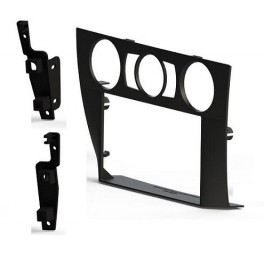 SUPPORT AUTORADIO 2 DIN BMW SERIE 3 2006-2010 (E90 E91) - sans navigation et avec clim manuel