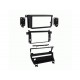 SUPPORT AUTORADIO 2 DIN BMW SERIE 3 E46 1999-2006 avec 1 bouton NOIR MAT