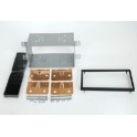 SUPPORT AUTORADIO 2 DIN CHEVROLET LACETTI NUBIRA 2008- NOIR
