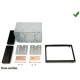 SUPPORT AUTORADIO 2 DIN CITROEN JUMPY 2007-