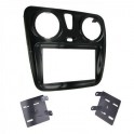SUPPORT AUTORADIO 2 DIN DACIA LODGY 2012- NOIR LAQUE