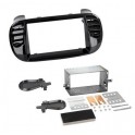 SUPPORT AUTORADIO 2 DIN FIAT 500 2007-2012 NOIR BRILLANT