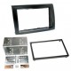 SUPPORT AUTORADIO 2 DIN FIAT BRAVO 2007- NOIR