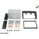 SUPPORT AUTORADIO 2 DIN FIAT PANDA 2005-2012 ANTHRACITE