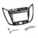 SUPPORT AUTORADIO 2 DIN FORD CMAX 2011- NOIR LAQUE