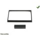 SUPPORT AUTORADIO 2 DIN NISSAN MICRA 2005-2011 NOIR