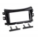SUPPORT AUTORADIO 2 DIN NISSAN NAVARA 2015- NOIR MAT