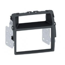 SUPPORT AUTORADIO 2 DIN RENAULT TRAFIC 2010-2014 (EL/FL/JL)  NOIR