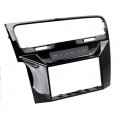 SUPPORT AUTORADIO 2 DIN VOLKSWAGEN GOLF 7 2013- NOIR LAQUE
