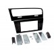 SUPPORT AUTORADIO 2 DIN VOLKSWAGEN GOLF 7 2013- NOIR LAQUE SANS BOUTONS