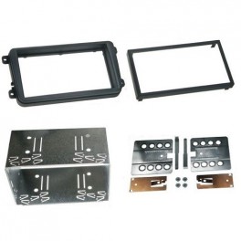 SUPPORT AUTORADIO 2 DIN VOLKSWAGEN SCIROCCO 2008- avec cage aluminium