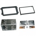 SUPPORT AUTORADIO 2 DIN VOLKSWAGEN TIGUAN 2005- avec cage aluminium