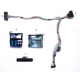FAISCEAU KIT MAIN LIBRE CITROEN JUMPY 2007- FAKRA sans AMPLI JBL
