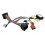 FAISCEAU KIT MAIN LIBRE AUDI A3 2007- FAKRA AVEC AMPLI NON BOSE
