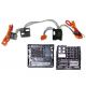 FAISCEAU KIT MAIN LIBRE AUDI Q7 2006- avec MMI Basic 8 HP - FAKRA complet 40pins -ISO