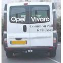 PACK ATTELAGE ET FAISCEAU RENAULT TRAFIC 2006- - ROTULE EQUERRE - attache remorque BRINK-THULE