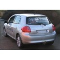 PACK ATTELAGE ET FAISCEAU TOYOTA AURIS hayon (E15) 2007- - col de cygne - attache remorque BRINK-THULE