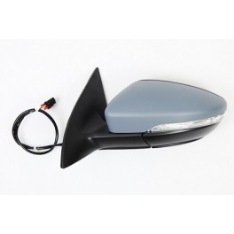 Retroviseur complet AUDI A3 2008-2010 - Electrique - Clignotant - Coiffe a peindre - Droit