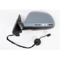 Retroviseur complet AUDI A3 2008-2010 - Electrique - Clignotant - Coiffe a peindre - Rectractable - Droit