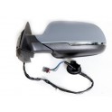 Retroviseur complet AUDI A3 2010-2012 - Electrique - Clignotant - Coiffe a peindre - Rectractable - Droit