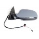 Retroviseur complet AUDI A4 2012- - Electrique - Clignotant - Coiffe a peindre - Memoire - Gauche