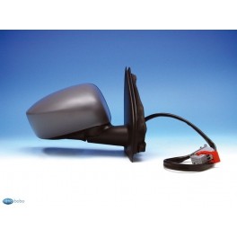 Retroviseur complet FIAT STILO 2001- (5 Portes) - Electrique - Aspherique - Sonde - Coiffe a peindre - Droit - CIPA