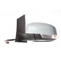 Retroviseur complet FORD FOCUS 2008-2011 - Electrique - Degivrage - Aspherique - Clignotant - Coiffe a peindre - Gauche - CIPA