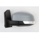 Retroviseur complet FORD FOCUS 2011- - Electrique - Coiffe a peindre - Clignotant - Sonde - Gauche - CIPA