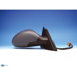 Retroviseur complet SEAT IBIZA 2002- 5 2008 - Electrique - Coiffe a peindre - Rabattable Droit - CIPA
