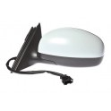 Retroviseur complet SKODA FABIA 2007- - Electrique - Aspherique - Coiffe a peindre - Gauche - CIPA
