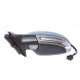 Retroviseur complet VOLKSWAGEN JETTA 2005-2010 - Electrique - Rabattable - Clignotant - Eclairage - Coiffe a peindre - Gauche
