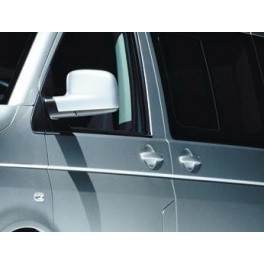 Retroviseur complet VW T5 - Electrique - Aspherique - Coiffe a peindre - Gauche - CIPA