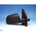 Retroviseur complet VW POLO 2002- - Electrique - Aspherique - Coiffe a peindre - Gauche - CIPA