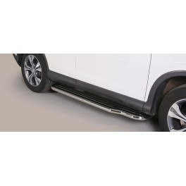 MARCHE PIEDS INOX 50 HONDA CR-V 2012- accessoires 4x4 MISUTONIDA