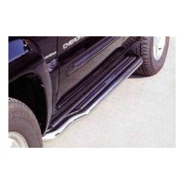 Marche pieds INOX 50 JEEP CHEROKEE 2001-2007 - accessoires 4X4 MISUTONIDA