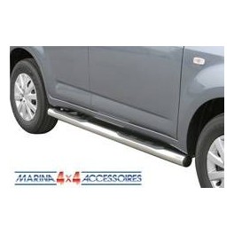 Marche pieds INOX Ø50 DAIHATSU TERIOS 2006- - accessoires 4X4 MISUTONIDA